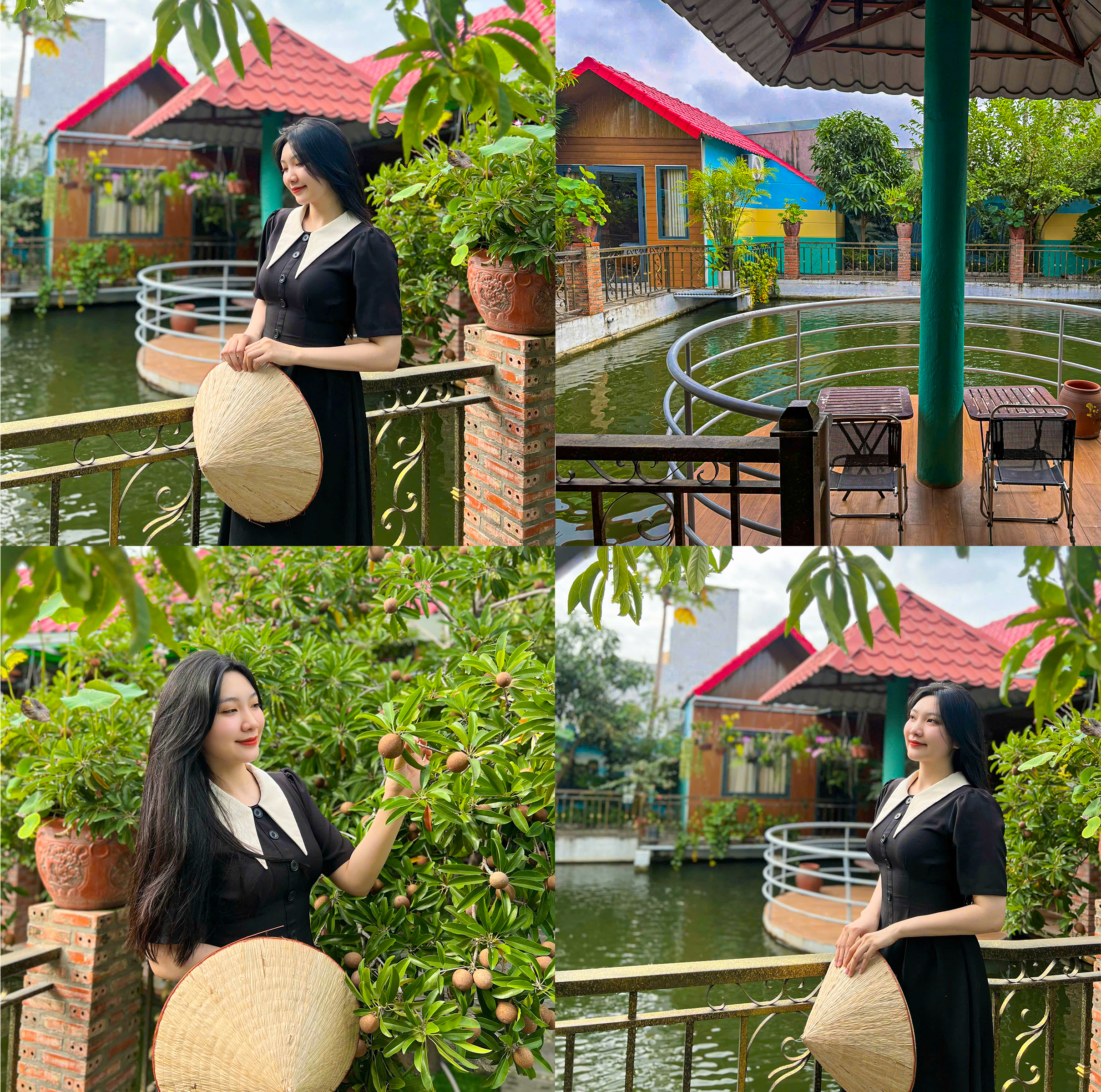 Góc Checkin Tại Hồ Câu Cá - Villa Khoảnh Khắc.